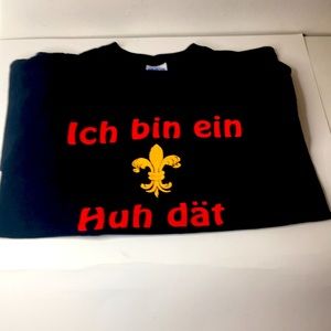 “I am a who dat” in German.